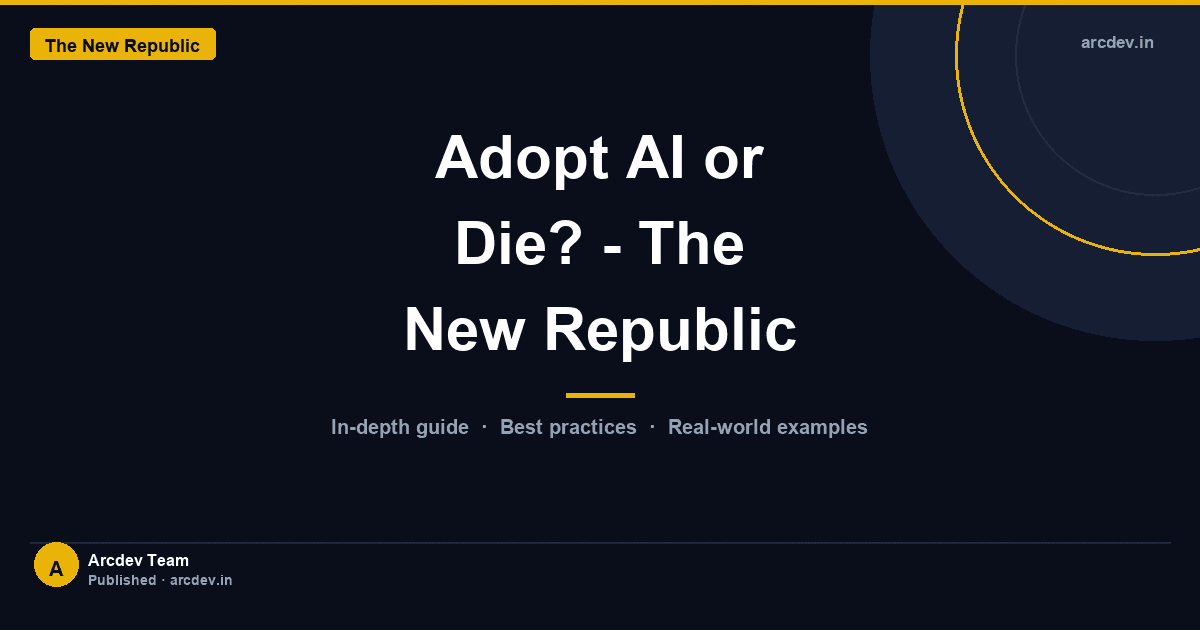 Featured image for Adopt AI or Die? - The New Republic