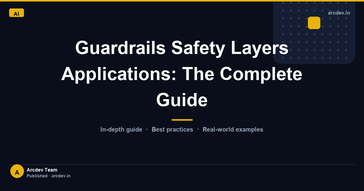 Featured image for Guardrails Safety Layers Applications: The Complete Guide