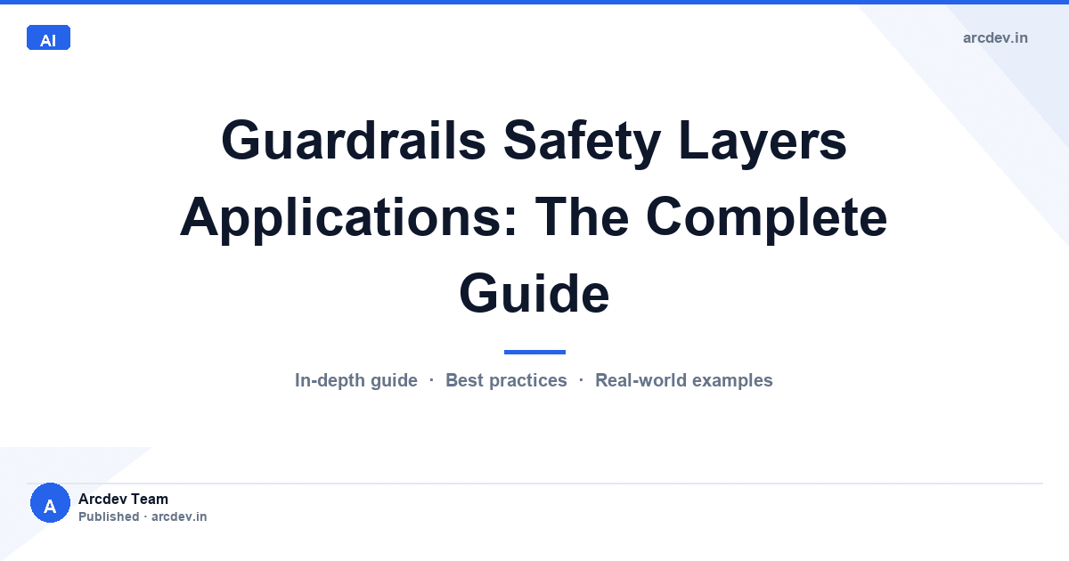 Featured image for Guardrails Safety Layers Applications: The Complete Guide