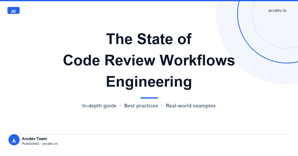 Featured image for The State of Code Review Workflows Engineering