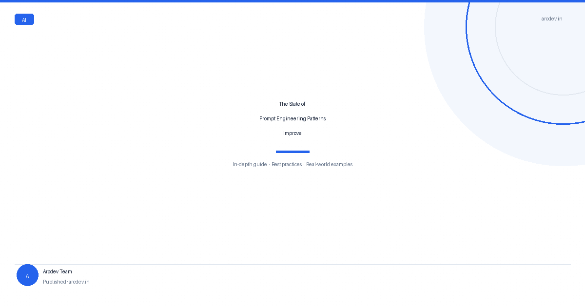 Featured image for The State of Prompt Engineering Patterns Improve